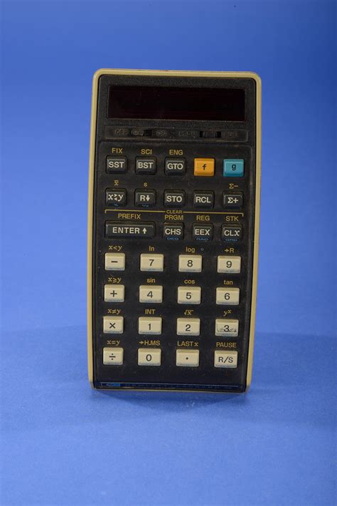 Hewlett-Packard HP-25 Handheld Electronic Calculator | Smithsonian ...