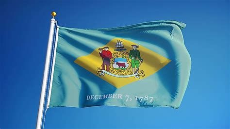 Delaware State Flag - WorldAtlas.com