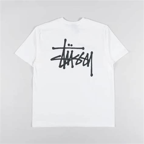 Stussy Basic T Shirt White