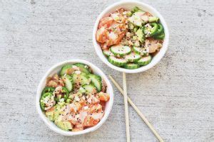 Salmon Sashimi Bowl