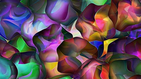 Colorful Shapes Fractal Trippy HD Trippy Wallpapers | HD Wallpapers ...