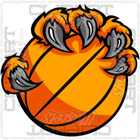 Tiger Basketball Logo Image. Vector or Jpg Formats.