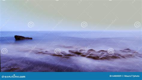 Sea landscape at sunset stock image. Image of background - 6480009