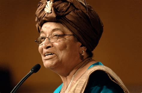 Africa's First Female President, Ellen Johnson Sirleaf Receives A $5 ...