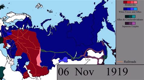 Russian civil war map - houstongost