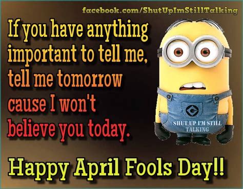 Words of Wisdom - Timeline Photos | April fool quotes, April fools day ...