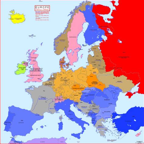 Mamá acumular patrimonio mapa europa 1945 septiembre Escribe email ...