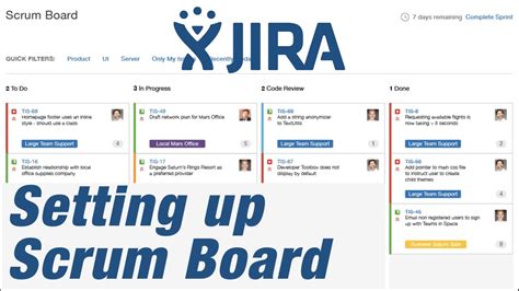 How to set up a Scrum Board in JIRA - YouTube