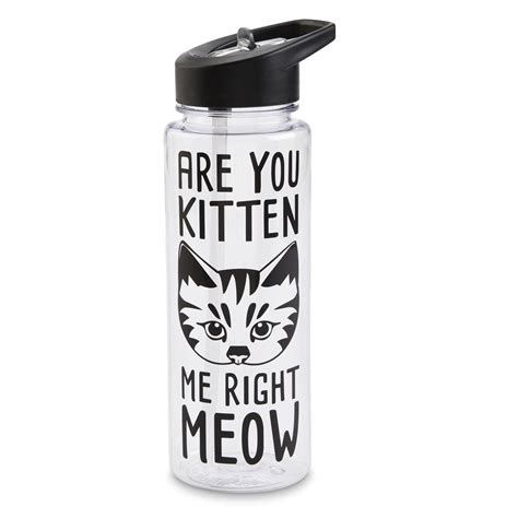 24-Ounce Water Bottle - Kitten