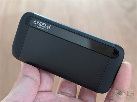 Micron Crucial X8 Portable SSD Review | Dong Knows Tech