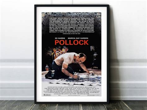 Pollock Movie Poster - Classic 00'S Vintage Wall Film Art – Poster | Canvas Wall Art Print ...