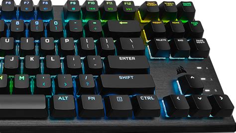 K60 PRO TKL RGB Tenkeyless Optical-Mechanical Gaming Keyboard — CORSAIR ...