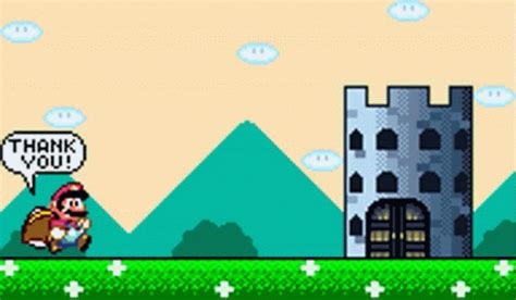 Super Mario World Castle GIF - Super Mario World Castle Demolition - Discover & Share GIFs