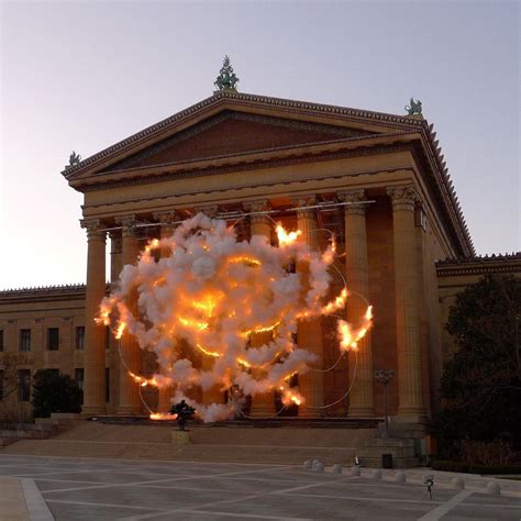 Fireworks as Art - Chinese Artist Cai Guo-Qiang is Painting with ...