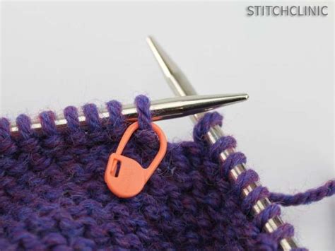 How to Use Stitch Markers in Knitting Stitch Clinic