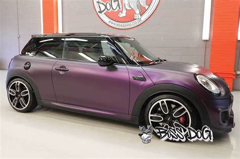 Mini-Cooper-Colour-Change KPMF Matte Midnight Purple | Boss Dog