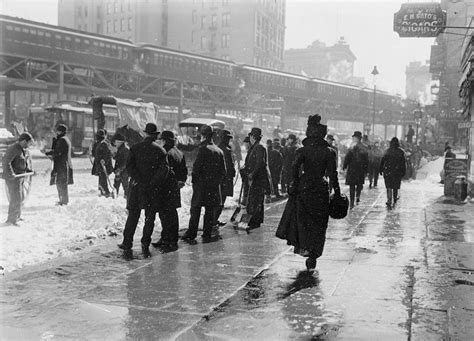 The New York Blizzard 1899 Photograph by Steve K