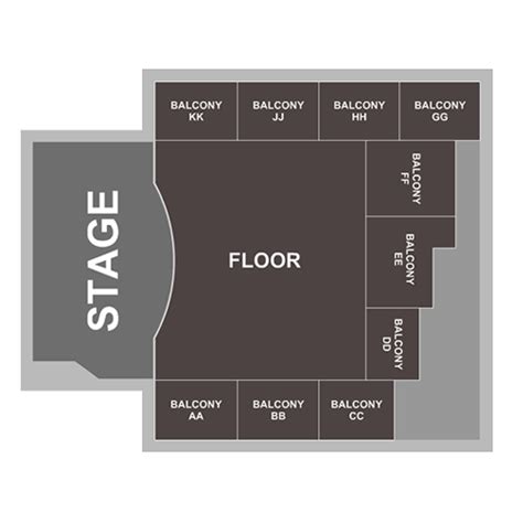 Roseland Theater Seating Chart