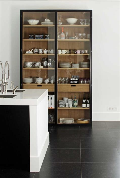 A Gallery of Glass Kitchen Cabinet Doors That Are Gorgeous and Practical | Apartment Therapy