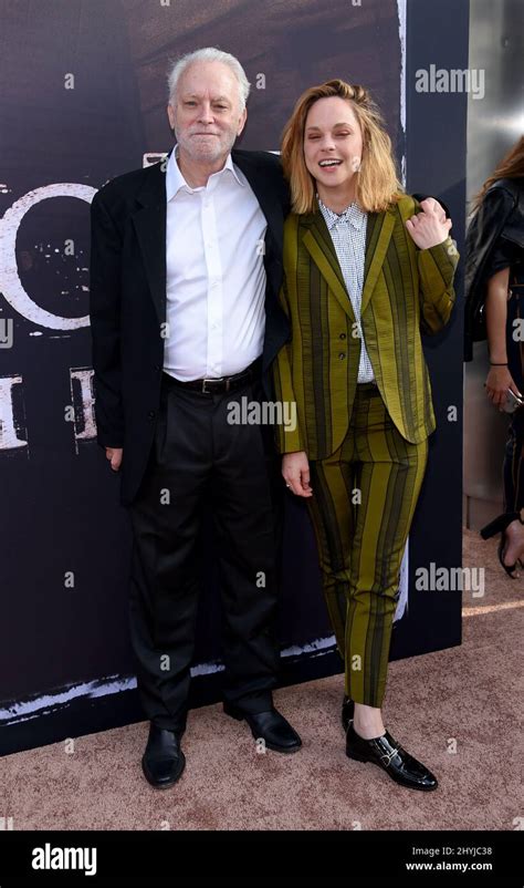 Brad Dourif and Fiona Dourif at HBO Films' "Deadwood" Los Angeles premiere held at the Cinerama ...