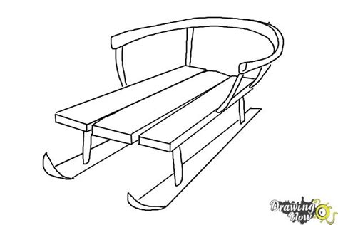 How to Draw a Sled - DrawingNow