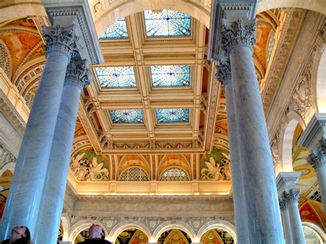 File:Library of Congress ceiling columns Washington DC.jpg - Wikimedia ...