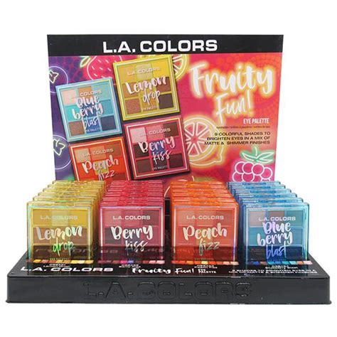 L.A. Colors Fruity Fun Eyeshadow Palette (CLAC470) - Wholesale55