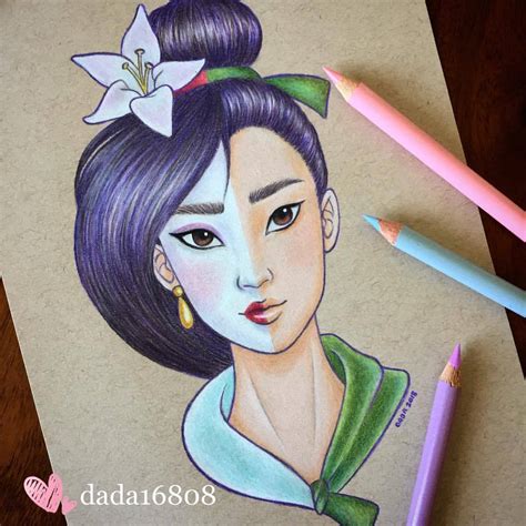 Mulan Drawing at PaintingValley.com | Explore collection of Mulan Drawing