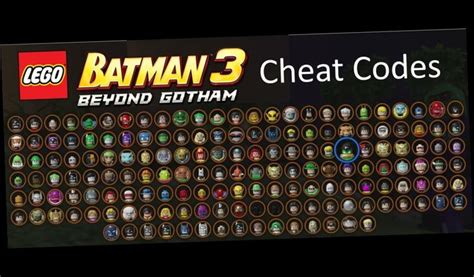 cheat codes for lego batman 3 beyond gotham xbox one | Lego batman 3, Lego batman, Lego batman ...