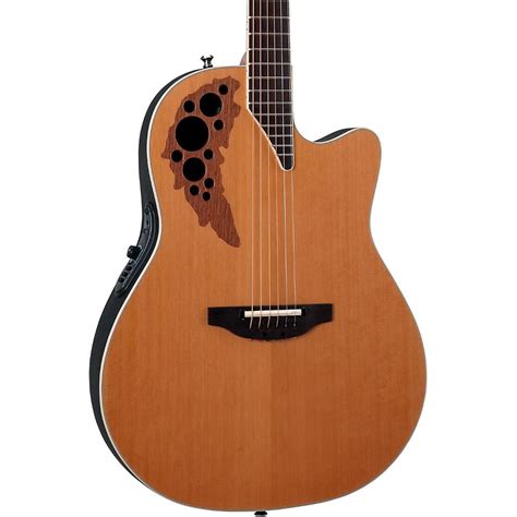 Ovation Elite 1778 TX Acoustic-Electric Guitar Natural - Walmart.com