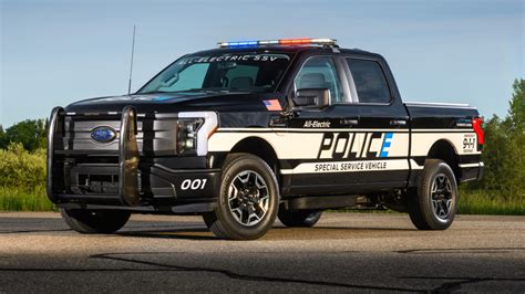 2023 Ford F-150 Lightning SSV police pickup stories for obligation ...