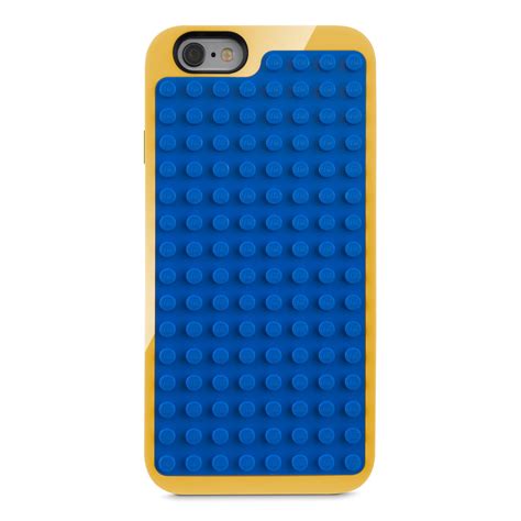 Amazon.com: Belkin Lego Builder iPhone 6 Plus Case - Retail Packaging - Yellow: Cell Phones ...