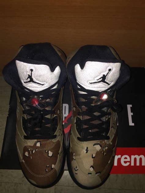 Supreme Jordan 5s Camo | Kixify Marketplace