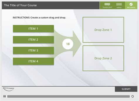 Storyline Template - Green - eLearning Locker - Templates, Games, Photos, Illustrations, and ...