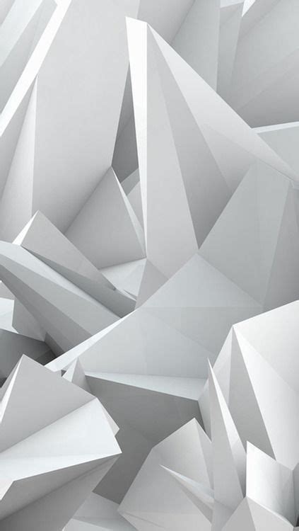 Pure. White. Abstract. #wallpaper #vertical #phonewallpaper #abstract | Geometric, Geometry ...