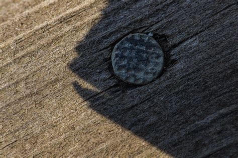 porch shadow | Shadow from railing on back porch, with nail.… | Flickr