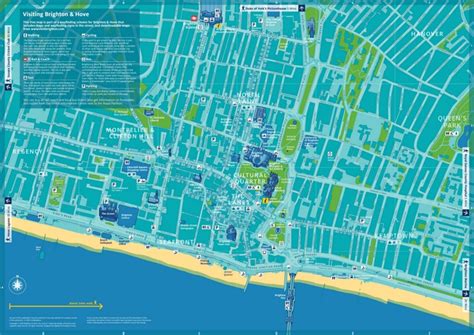 Brighton sightseeing map - Ontheworldmap.com