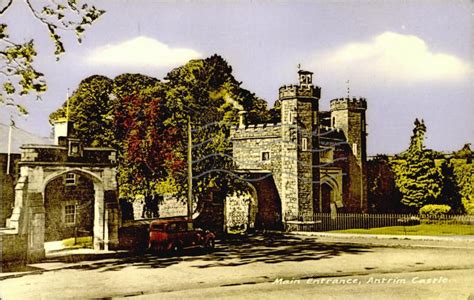 Main Entrance, Antrim Castle | Postcards Ireland