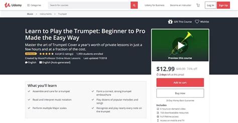 7 Best Trumpet Lessons for Beginners Review 2022 - CMUSE