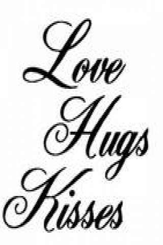 Love Hugs Kisses Wallpaper