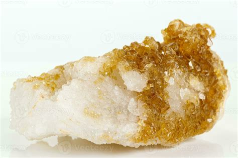 Macro stone Ettringite mineral on white background 35410784 Stock Photo at Vecteezy