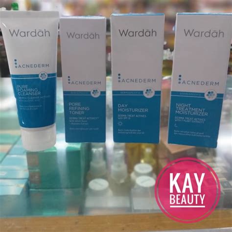 Wardah Acnederm Series Package OK (For Acne And Scars) | Shopee Malaysia