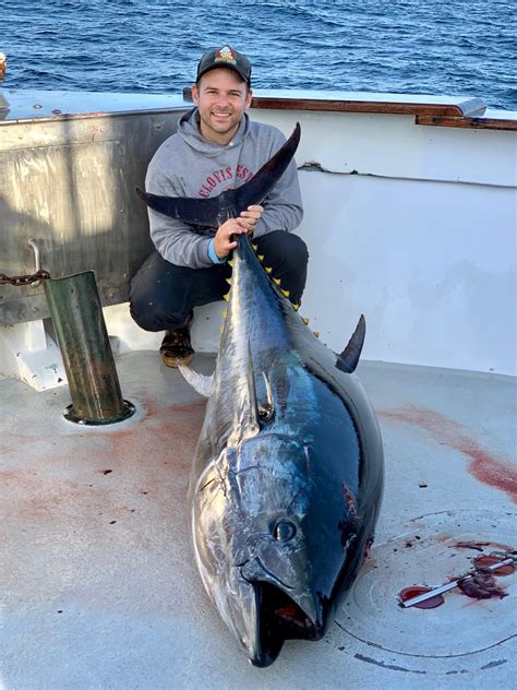 Caught a big bluefin tuna on the Pacific Queen out of San Diego. A once ...