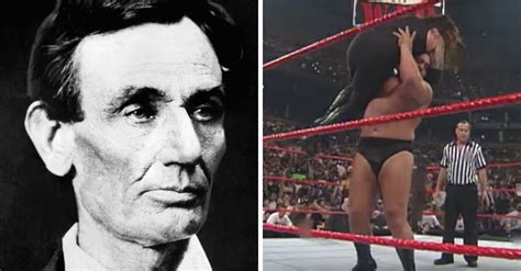 Abraham Lincoln Invented Pro Wrestling's Chokeslam - FanBuzz