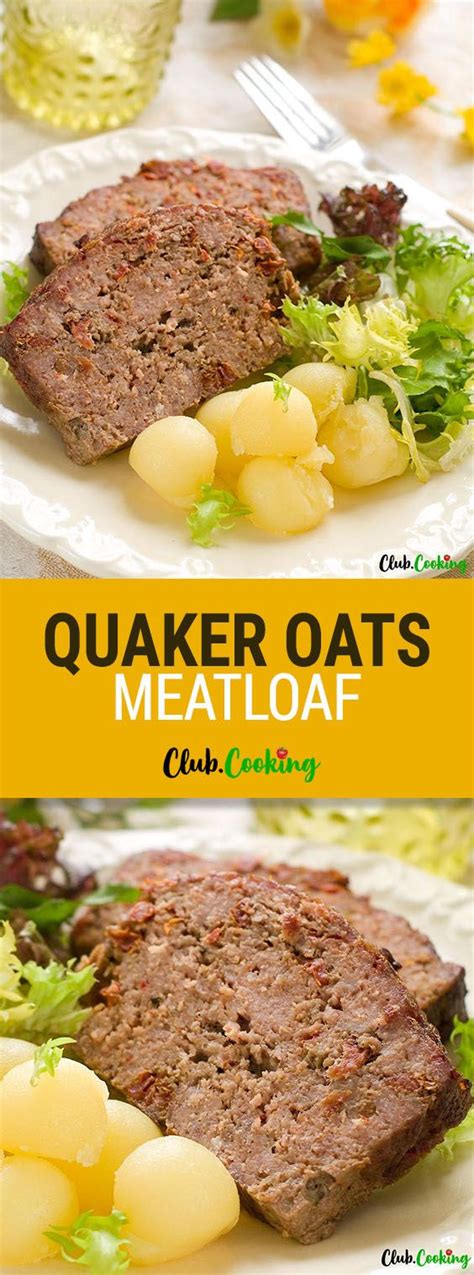 Quaker Oats Meatloaf ? | Recipe | Quaker oats meatloaf, Meatloaf, Oats quaker