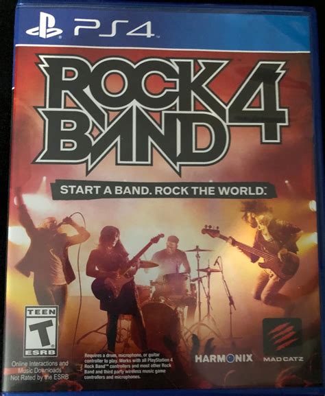 Rock Band 4 Prices Playstation 4 | Compare Loose, CIB & New Prices