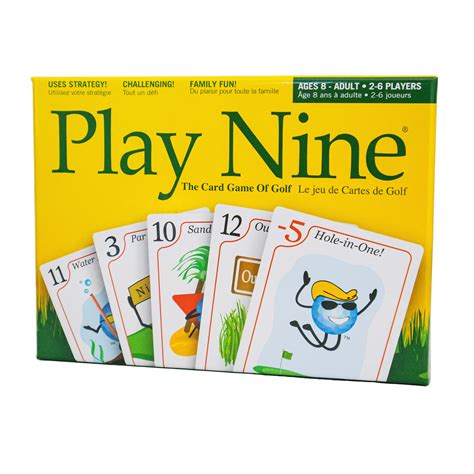 Buy Play Nine - The Card Game of Golf - Traditional Family Friendly Party Game for Adults, Teens ...