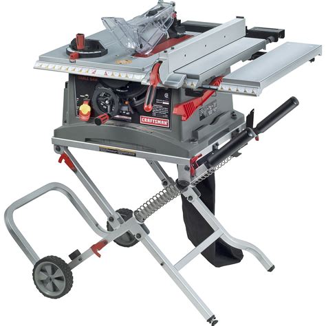 Craftsman 10" Jobsite Table Saw with Folding Stand (28463) | Shop Your Way: Online Shopping ...