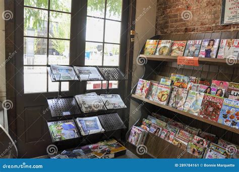 Modern Newsstand with Magazines and Papers. Stock Image - Image of tourism, travel: 289784161