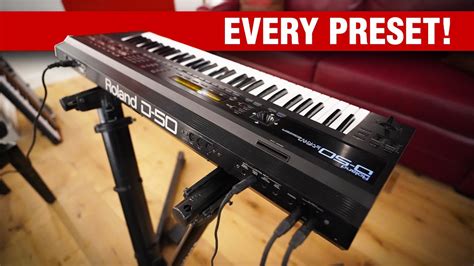 Roland D-50 Synthesizer: Every Preset! - YouTube